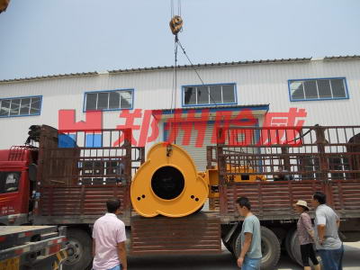 發往內蒙興安盟沖擊壓路機