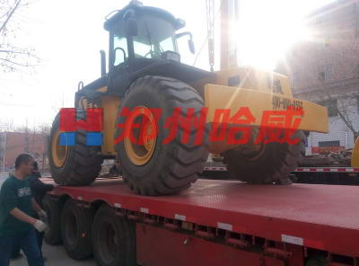 發往陜西渭南沖擊壓路機