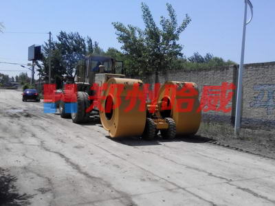 發往上海港沖擊壓路機