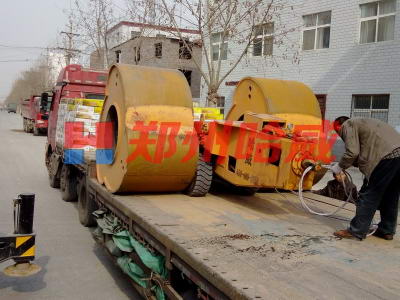 發往安徽合肥沖擊壓路機