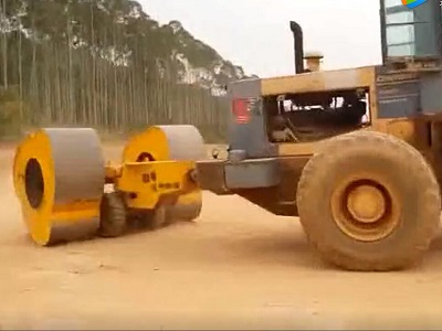 哈爾濱沖擊壓路機現場視頻