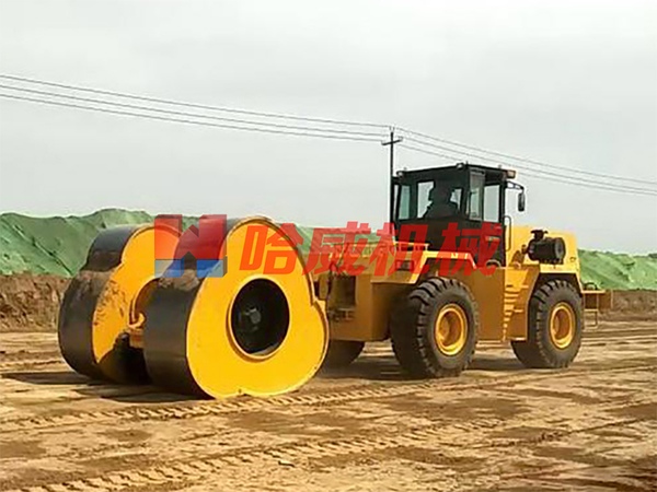 京藏高速沖擊壓路機施工案例